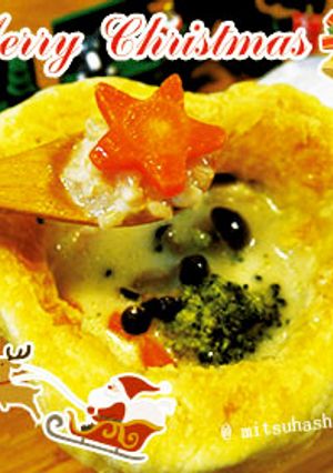 クリスマスレシピ♪玄米deポットパイ-レシピのメイン写真