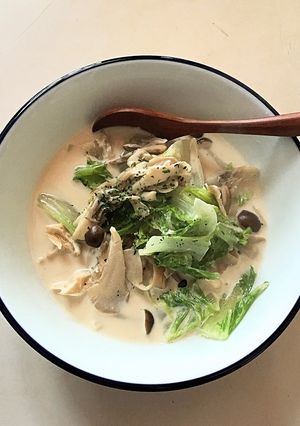 幸せ気分♡きのこのミルクスープ-レシピのメイン写真