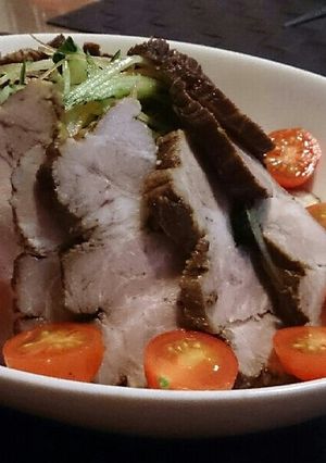 紅茶煮豚さっぱりだれで-レシピのメイン写真