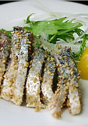 大人気！食欲が進む『しめ鯖のゴマ汚し』-レシピのメイン写真