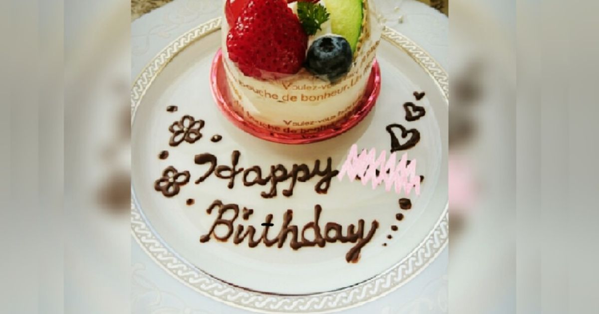 Birthdayプレート by haru_iro 【クックパッド】 簡単おいしい