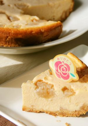 簡単！いちじくの濃厚チーズケーキ♡-レシピのメイン写真