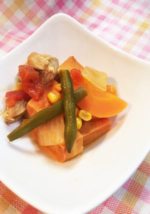 高野豆腐のさっぱりトマト煮-レシピのメイン写真