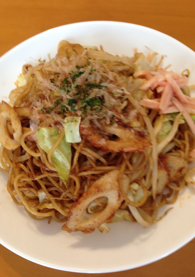 ちくわで焼きそば-レシピのメイン写真