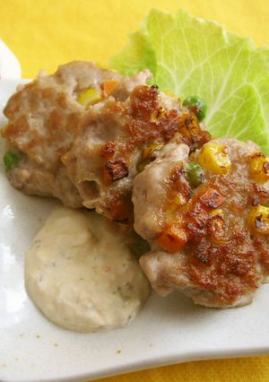 ミックスベジで簡単焼きバーグ★-レシピのメイン写真