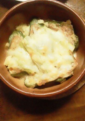ピーマンの肉詰めチーズ焼き-レシピのメイン写真