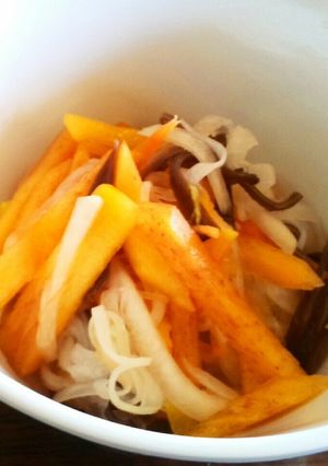 柿なます-レシピのメイン写真