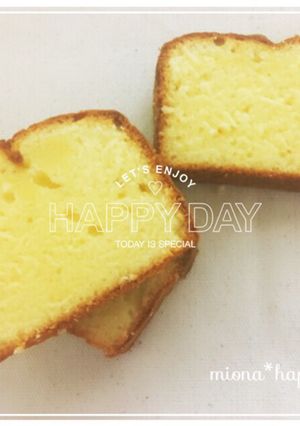 バター不使用＊基本のパウンドケーキ-レシピのメイン写真