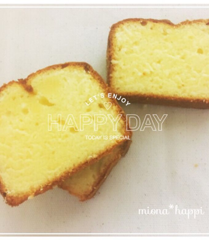 バター不使用＊基本のパウンドケーキ-レシピのメイン写真