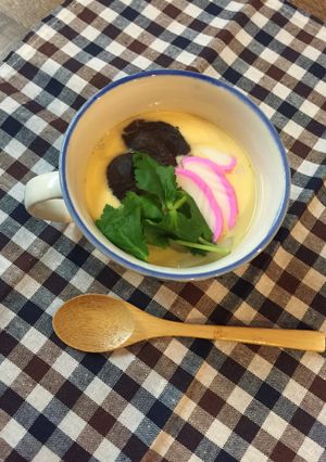 今日の主役☆ご馳走たっぷり茶碗蒸し〜♪-レシピのメイン写真