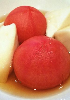 簡単♡トマトとはんぺんのおでん♡-レシピのメイン写真