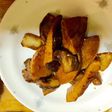 筍と玉ねぎと椎茸の焼きそばソース炒め