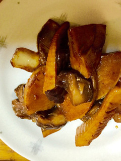 筍と玉ねぎと椎茸の焼きそばソース炒め-レシピのメイン写真