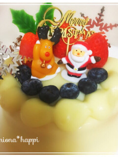♡愛犬用♡クリスマスケーキ-レシピのメイン写真