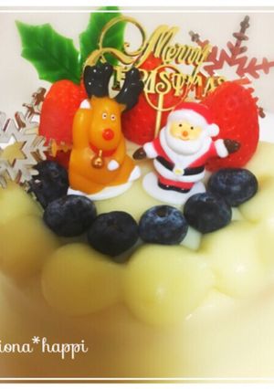 ♡愛犬用♡クリスマスケーキ-レシピのメイン写真