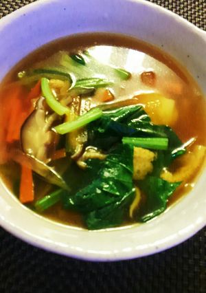 野菜いっぱいのお雑煮-レシピのメイン写真