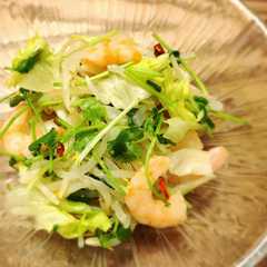 รูปของ やみつき♪もやしとパクチーのタイ風サラダ