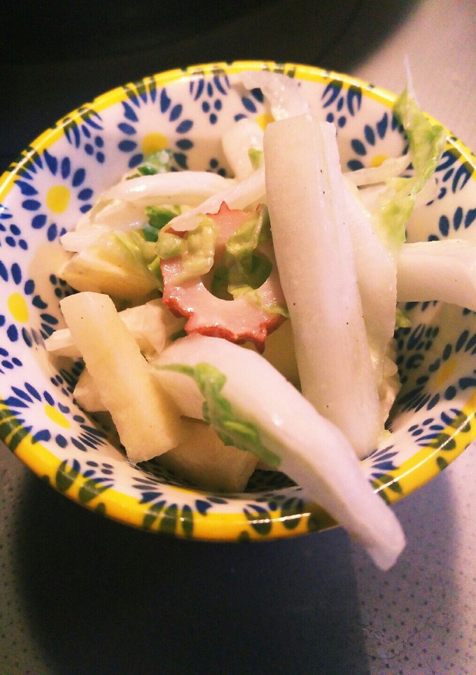 ちくわと白菜のりんごサラダ-レシピのメイン写真