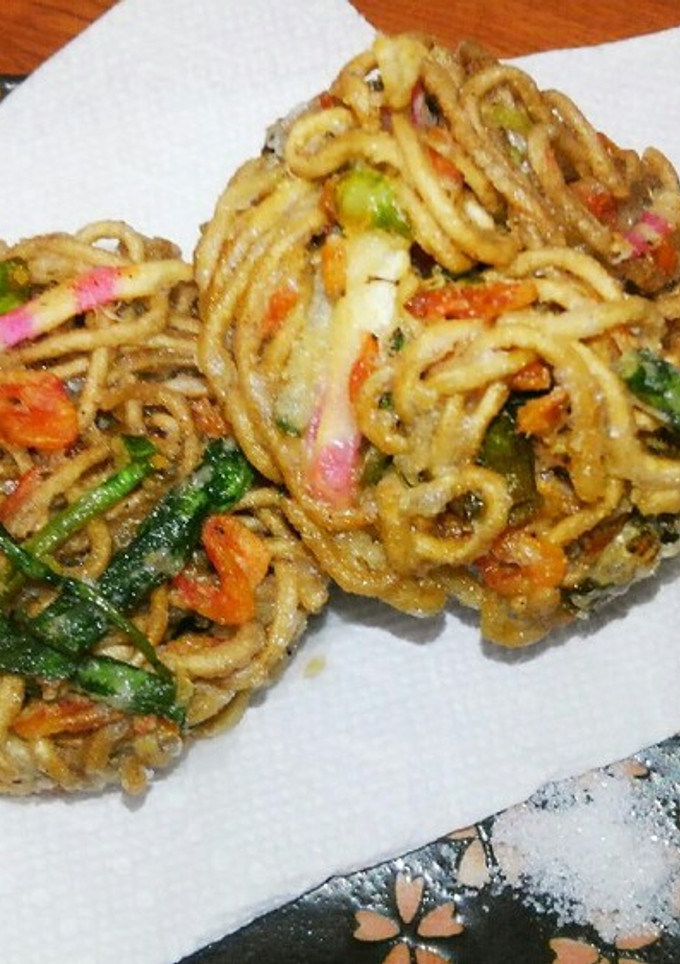 蕎麦のかき揚げ-レシピのメイン写真