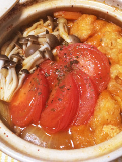 <一人?鍋>トマキム鍋-レシピのメイン写真