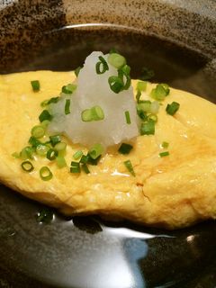 美人レシピ・和風あんかけオムレツ-レシピのメイン写真