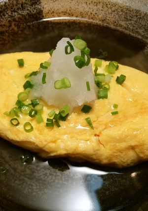 美人レシピ・和風あんかけオムレツ-レシピのメイン写真