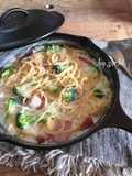 クリームスープ☆ワンポットパスタ