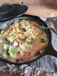 クリームスープ☆ワンポットパスタ-レシピのメイン写真