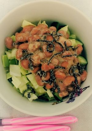 簡単☆納豆サラダ☆-レシピのメイン写真