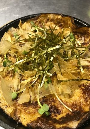居酒屋風 お手軽山芋鉄板【簡単】-レシピのメイン写真