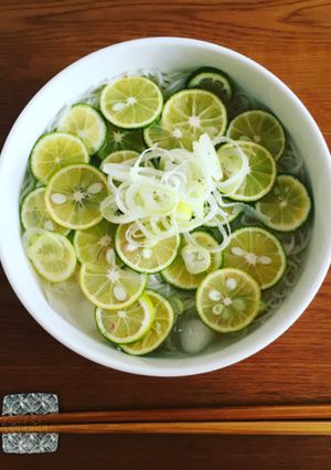 すだちそうめん-レシピのメイン写真