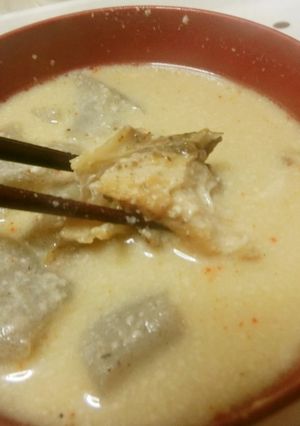鰤（ぶり）の酒粕（さけかす）汁　-レシピのメイン写真
