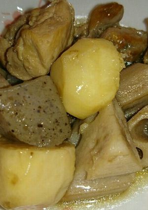 里芋と鶏肉の煮物-レシピのメイン写真
