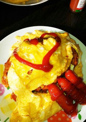 不格好でも美味しいパラパラ♪オムライス♪-レシピのメイン写真