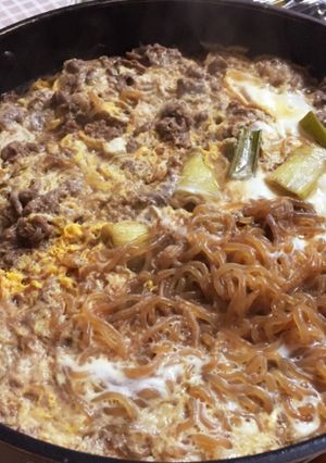 すき焼き風煮-レシピのメイン写真