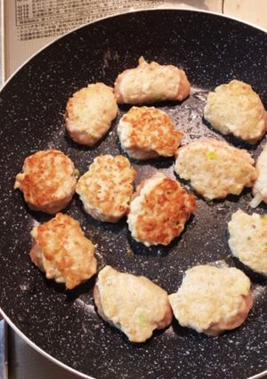 ふんわりとろける♡柚子胡椒つくね-レシピのメイン写真