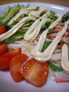 サラダそうめん-レシピのメイン写真