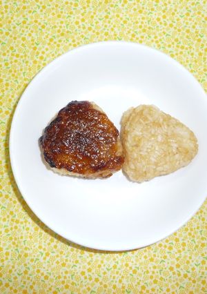 【保育園おやつ】やきおにぎり-レシピのメイン写真