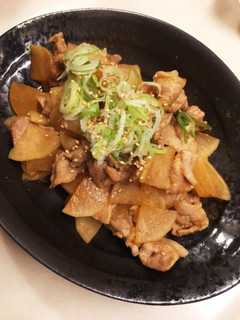焼肉のタレ☆豚だいこん炒め-レシピのメイン写真