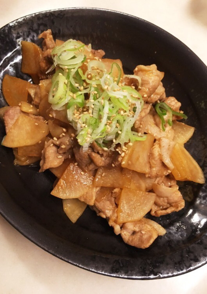 焼肉のタレ☆豚だいこん炒め-レシピのメイン写真