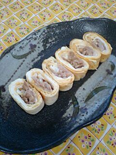 ツナチーズの玉子焼き-レシピのメイン写真