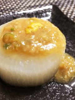 ふろふき大根〜わが家はネギ味噌だれで!-レシピのメイン写真