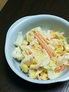 白菜 味噌ごまサラダ-レシピのメイン写真