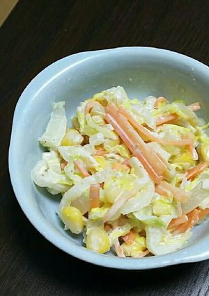 白菜 味噌ごまサラダ-レシピのメイン写真