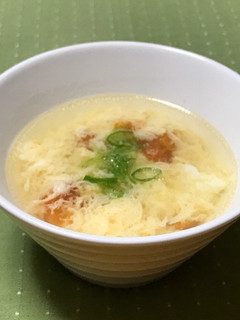 ドライトマトの卵とじ中華スープ-レシピのメイン写真