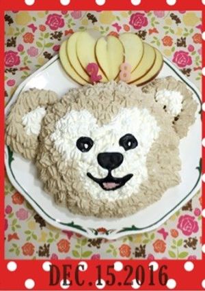 ダッフィーケーキ-レシピのメイン写真