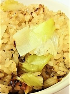 簡単!美味♡長ネギの炊き込みご飯-レシピのメイン写真