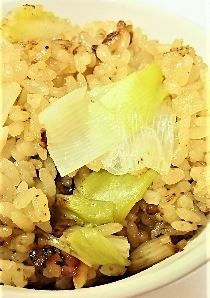 簡単！美味♡長ネギの炊き込みご飯-レシピのメイン写真
