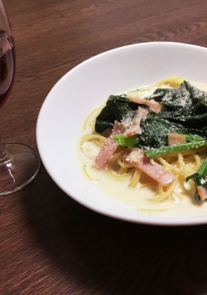 豆乳のスープパスタ-レシピのメイン写真