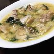 鶏肉とホウレンソウと玉ねぎのホエー煮込み